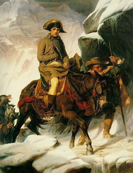 Paul Delaroche Bonaparte franchissant les Alpes